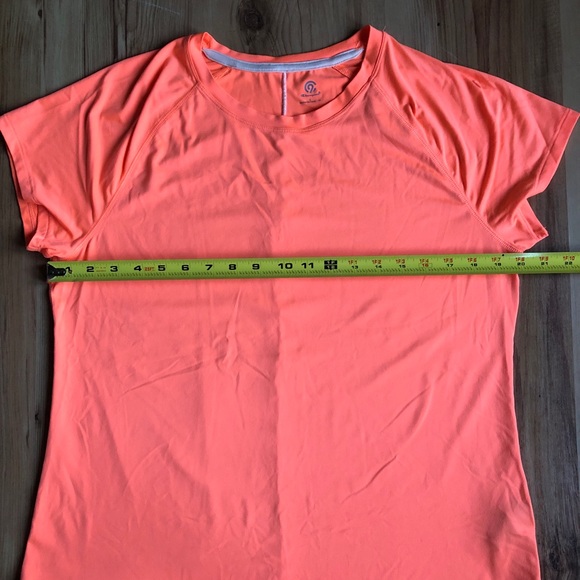 CHAMPION Active Shirt Large Neon Orange Women’s - Picture 7 of 12
